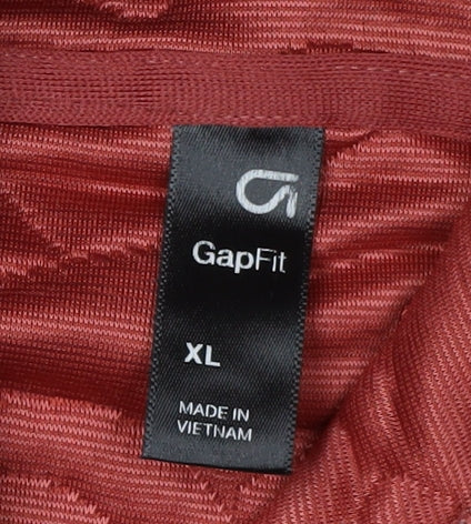GapFit Unisex Red Pullover Hoodie XL Lightweight