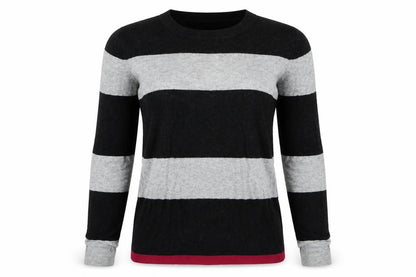 Kenar Women's Striped Pullover Jumper, Medium
