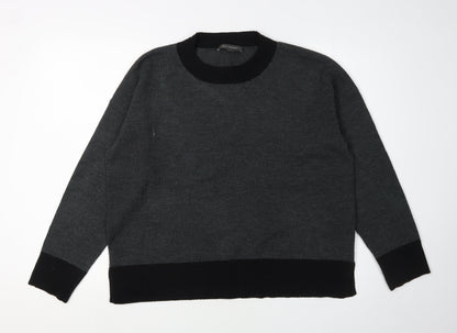 Additional front view of French Connection Women's Grey jumper L