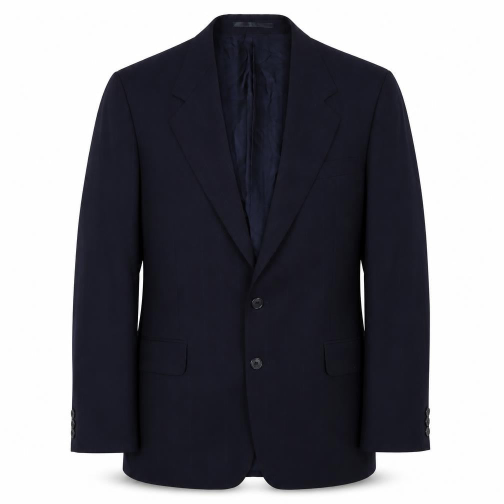 Harewood Men's Black Blazer 40 Long Wool