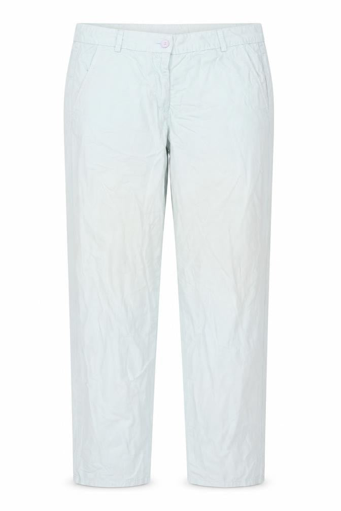 French Connection Women's Blue Straight Trousers Size 12
