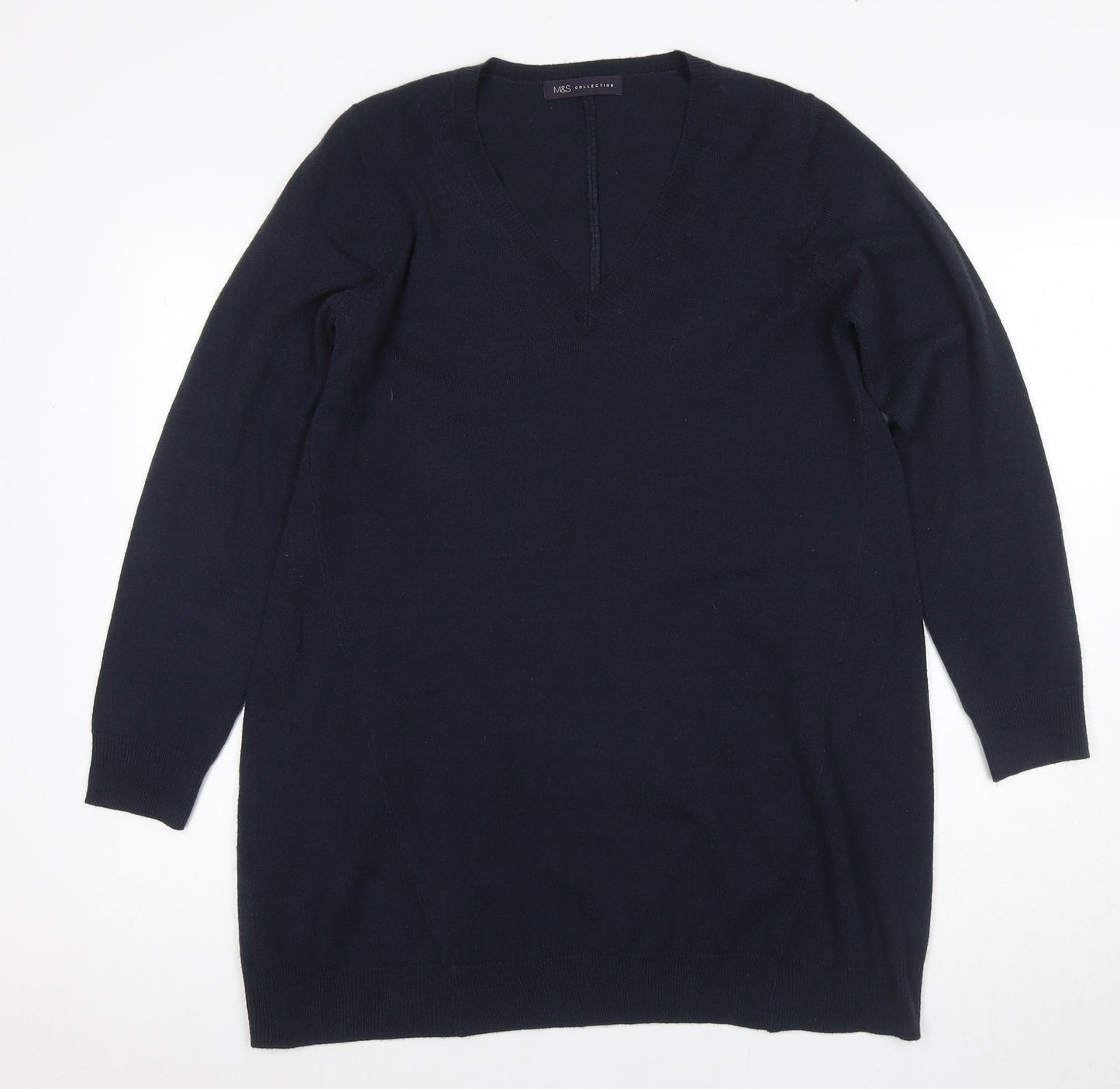 Marks and Spencer Women's Black Pullover Jumper, Size 12