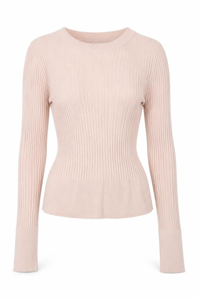 Topshop Women's Beige Knit Top UK Size 6