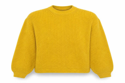 Urban Outfitters Women's Yellow Pullover Jumper S