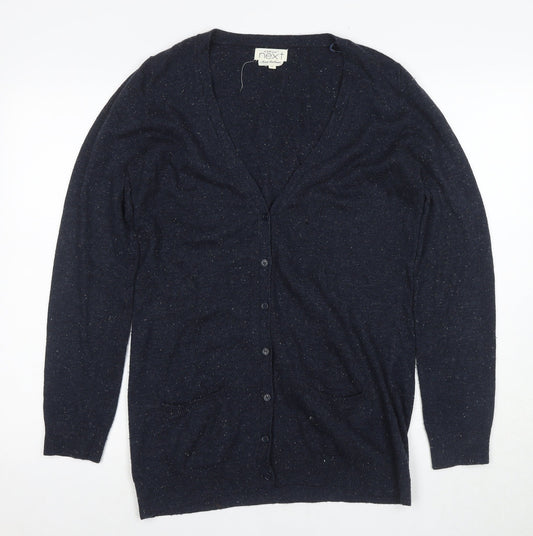 Next Women's Black V-Neck Cardigan Size 10