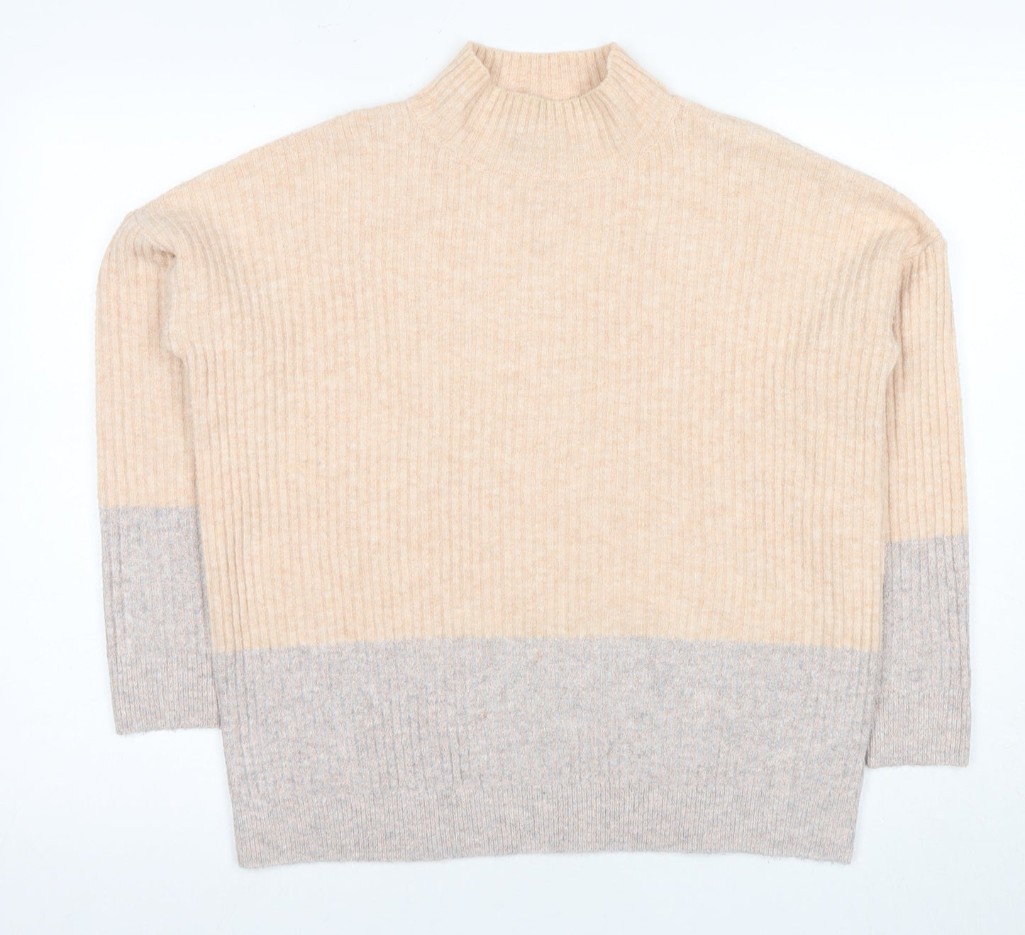 Marks and Spencer Women's Beige Knit Pullover S
