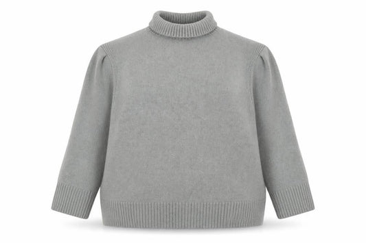 H&M Women’s Grey Pullover Jumper - Size 20 Roll Neck