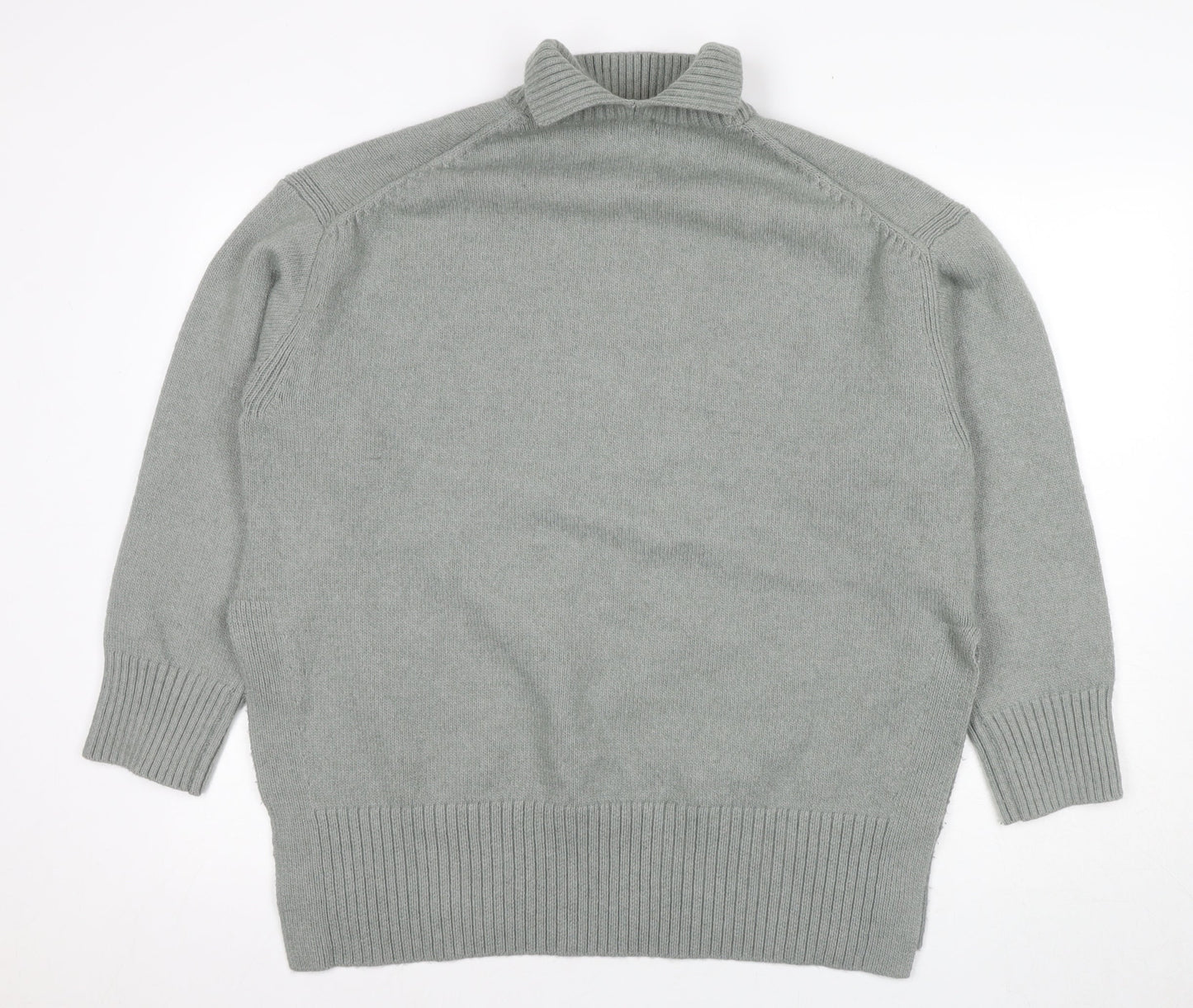 H&M Women’s Grey Pullover Jumper - Size 20 Roll Neck