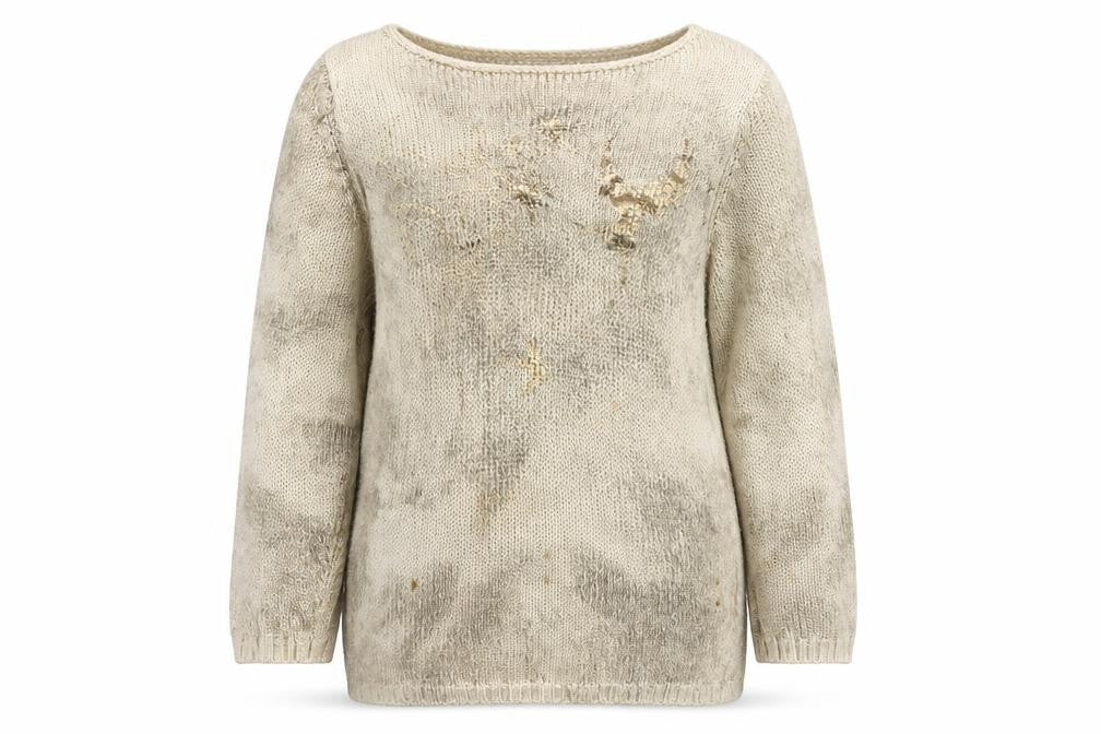 Kaleidoscope Women's Beige Knit Jumper Size 12