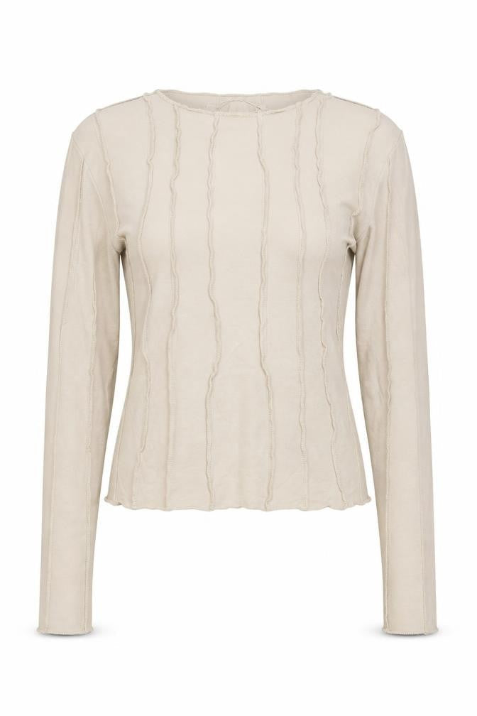 Pull&Bear Women's Beige Long Sleeve Blouse - Size S