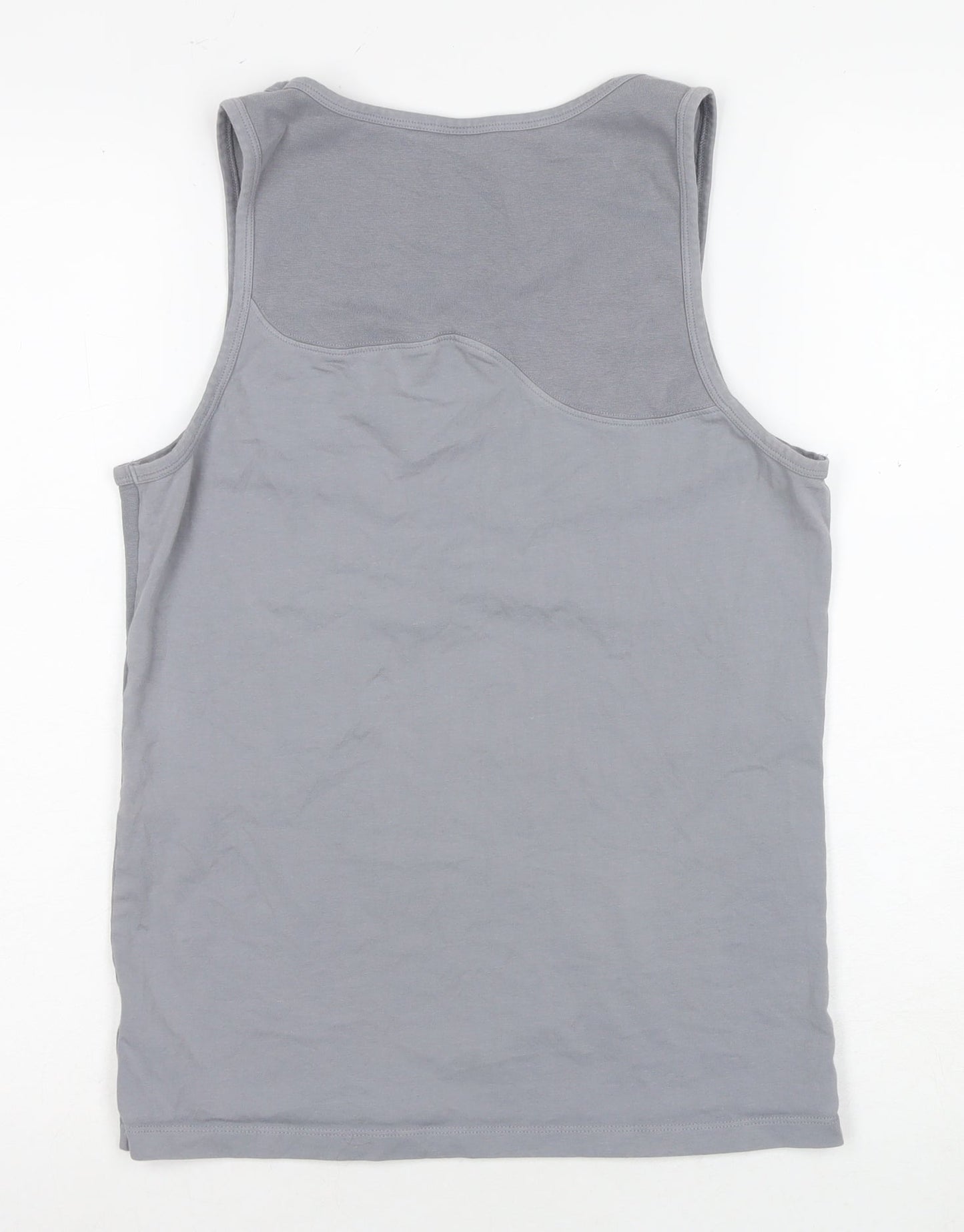 ASOS Unisex Grey Tank Top M - Casual Jersey Sleeveless