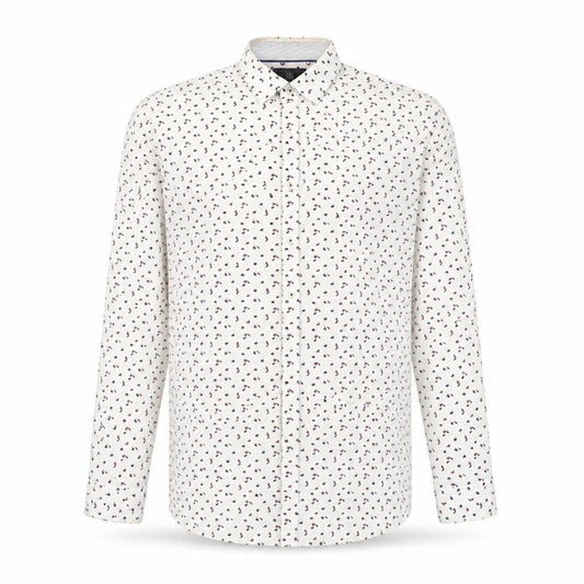 Marks & Spencer Men's Multicoloured Slim Fit Shirt