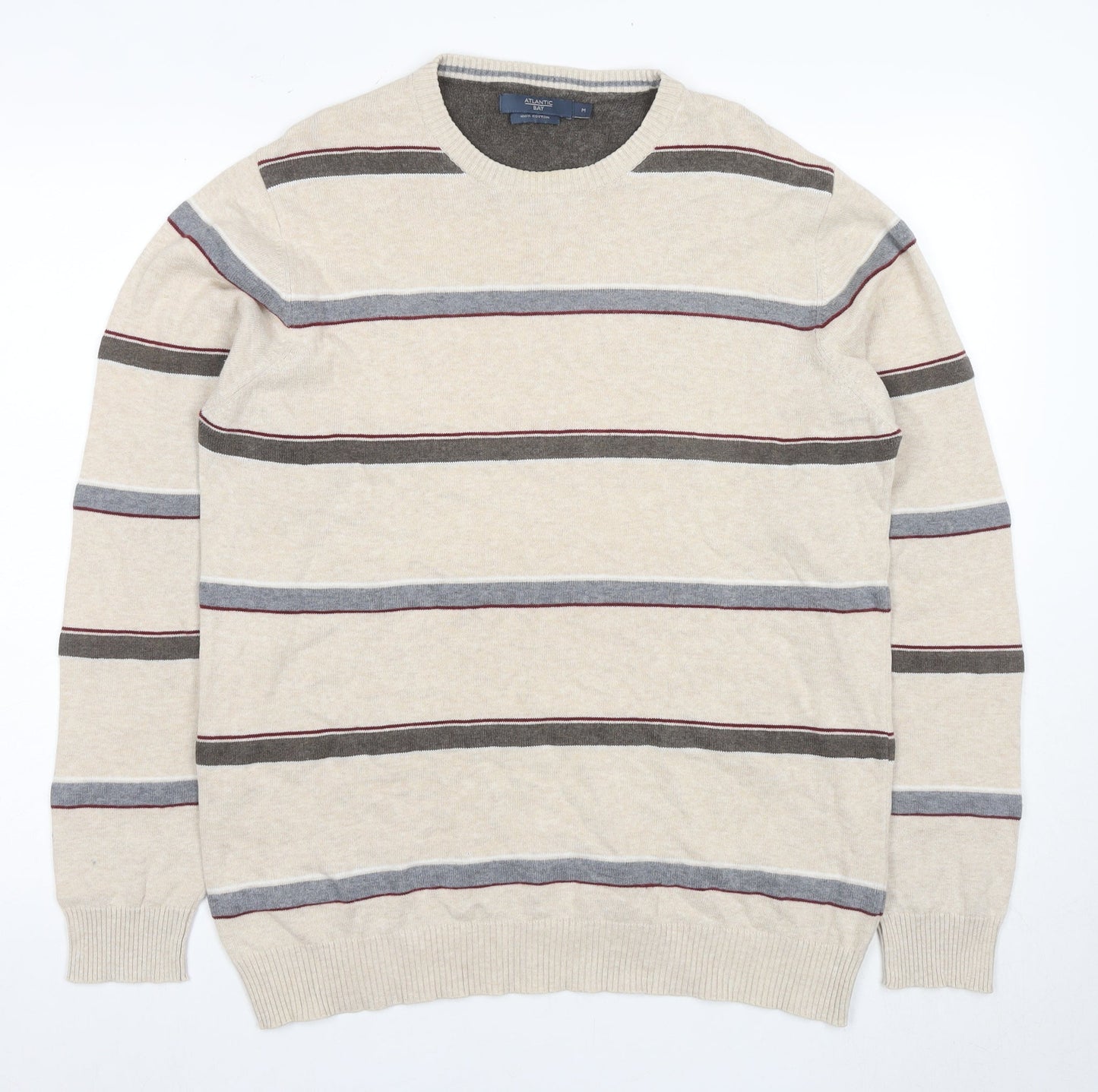 Atlantic Bay Clothing Bundle - 5 Pack Preloved Mens Jumpers & Cardigans
