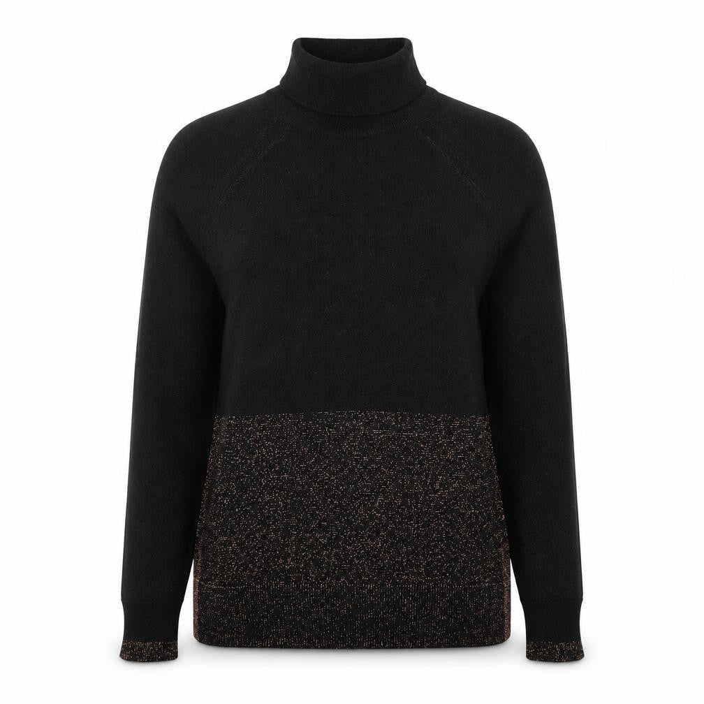 Next Women's Black High Neck Jumper - Size 8