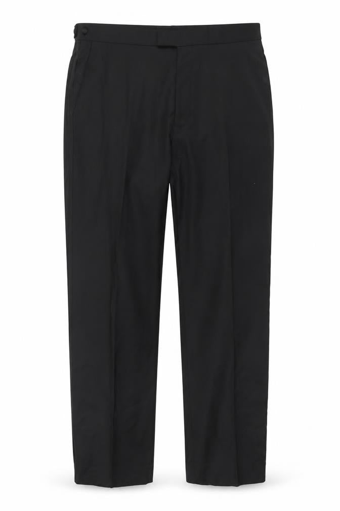 Marks & Spencer Men's Black Dress Trousers Regular Fit 38