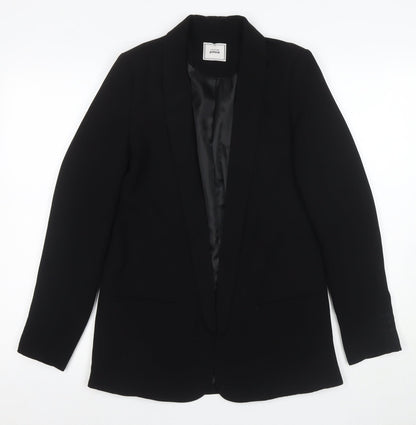 Pimkie Women's Black Shawl Lapel Blazer, Size S