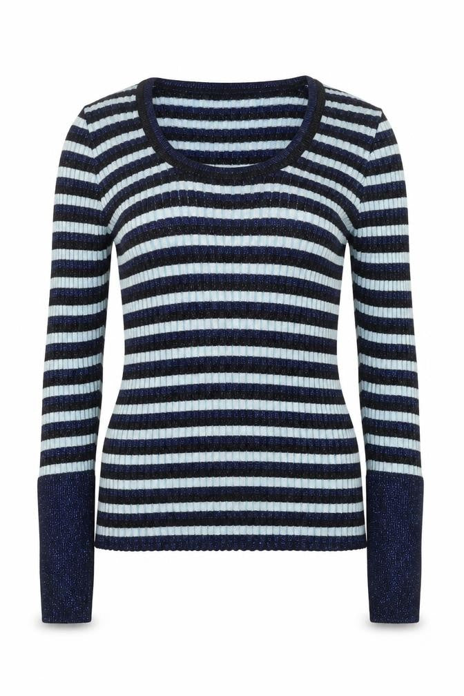 Zara Women's Multicoloured Stripe Pullover Jumper 2XS