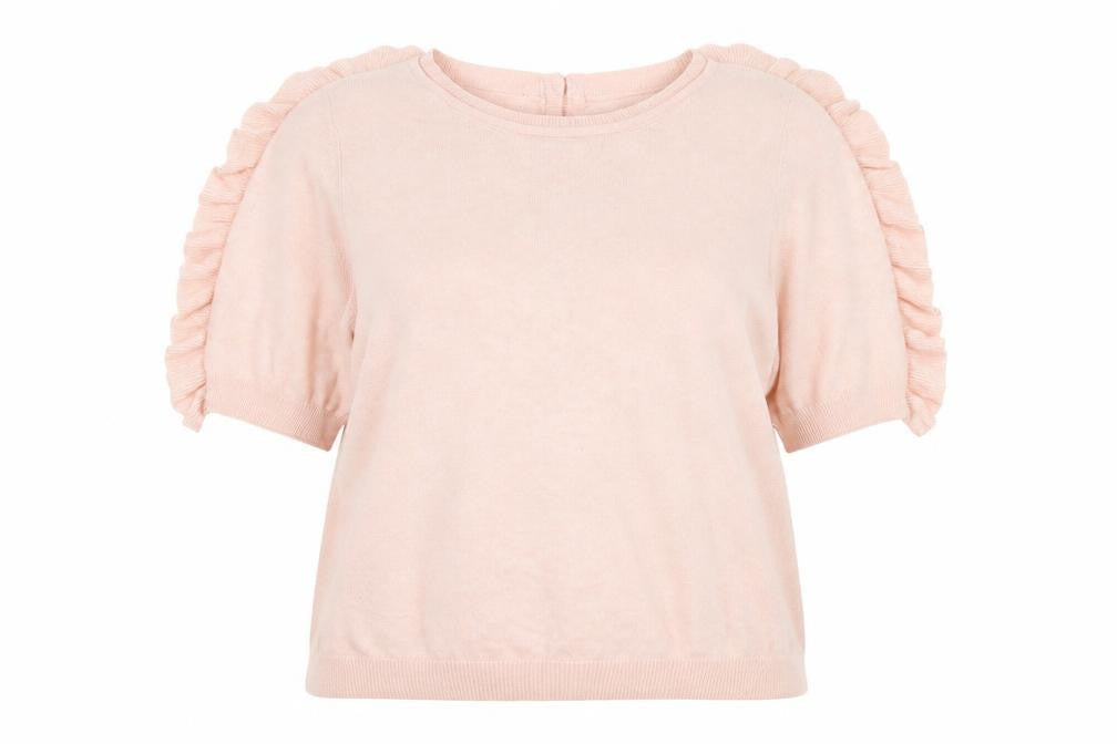 Marks & Spencer Women's Pink Blouse - Size 16