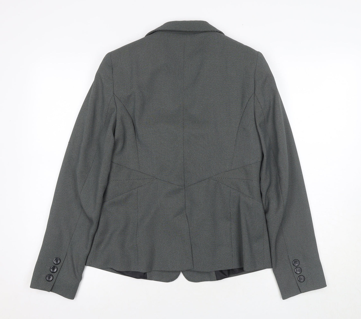 BHS Grey Women's Suit Jacket Size 10 Classic Fit