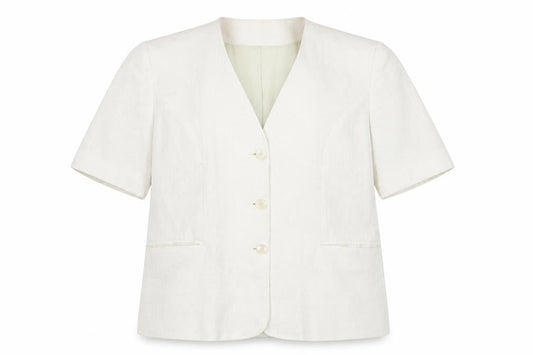 Debenhams Women’s Ivory Linen Suit Jacket Size 14