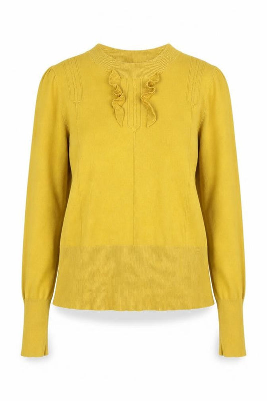 Oasis Women's Yellow Pullover Jumper M