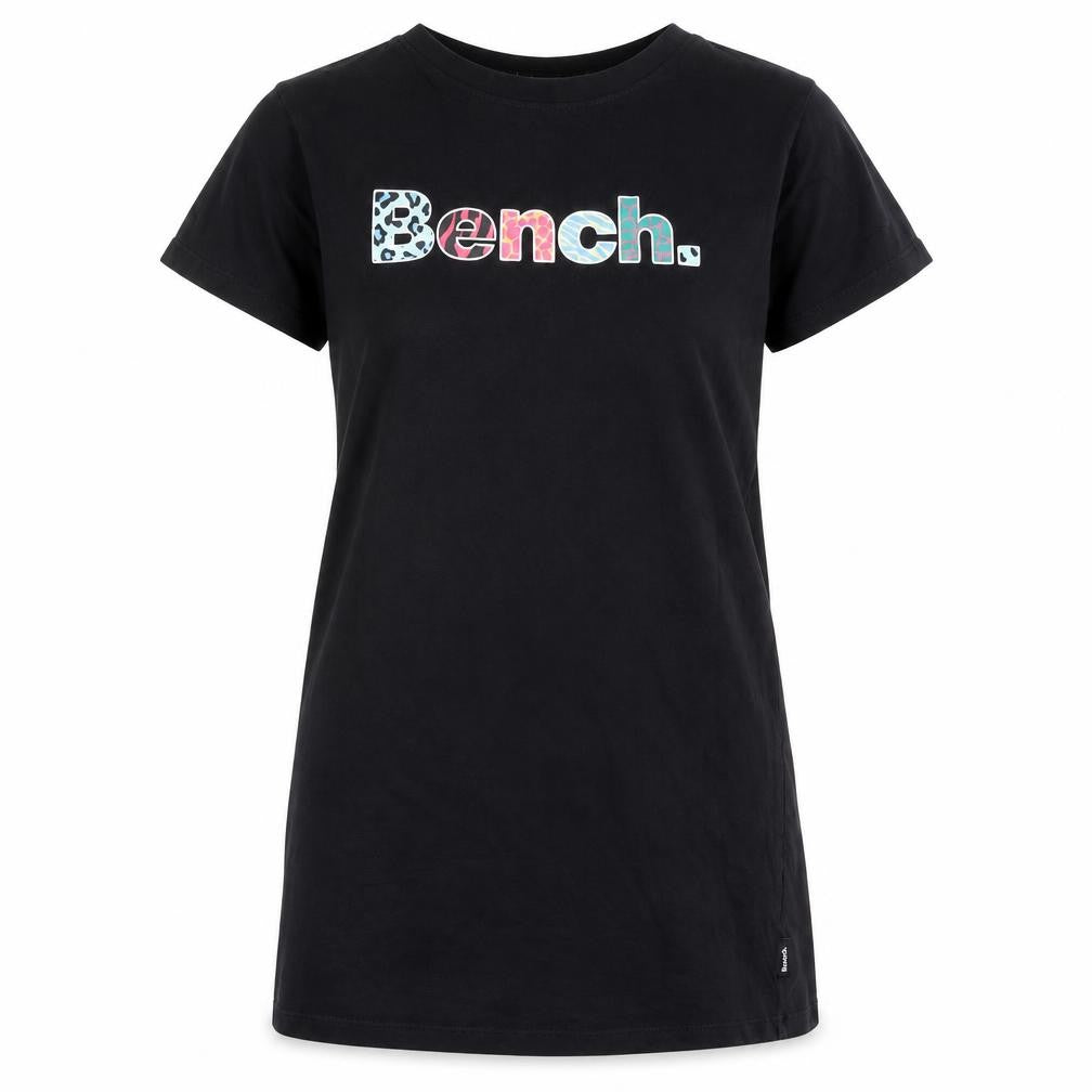 Bench Girls Kids Black T-Shirt Dress 16 Years