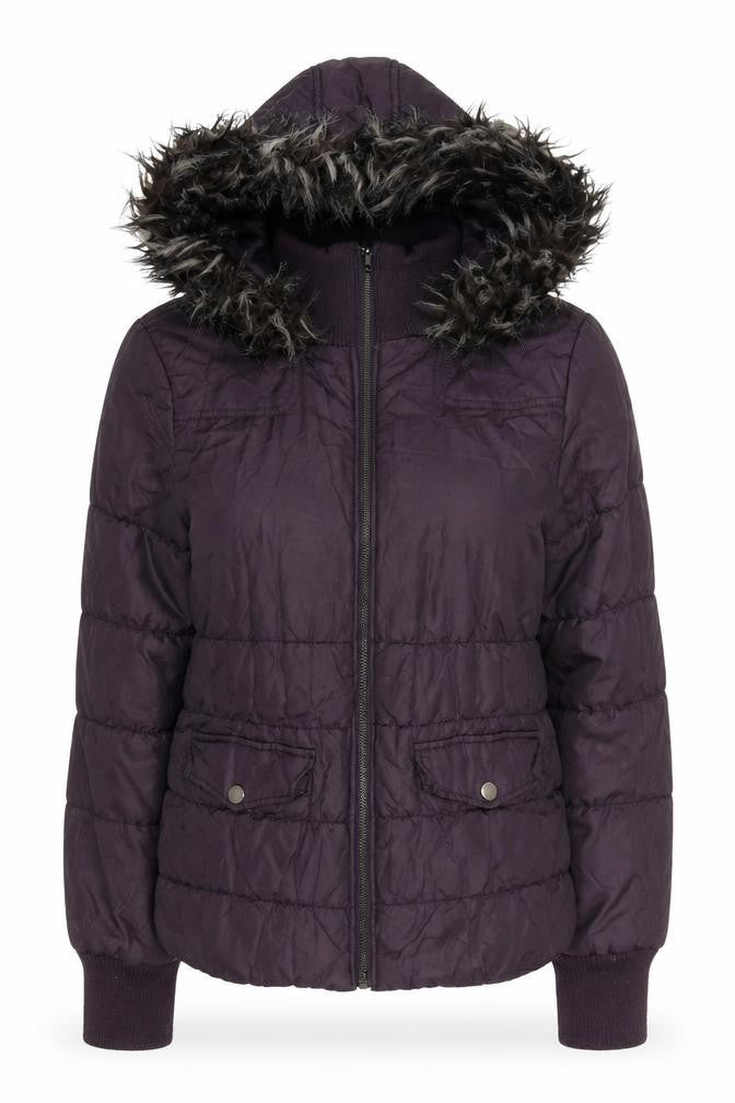 Dorothy Perkins Women's Black Puffer Jacket Size 12