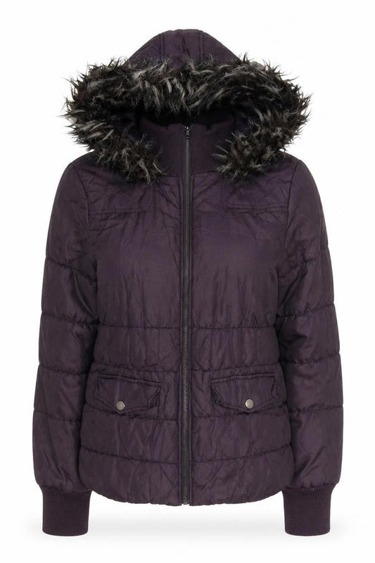 Dorothy Perkins Women's Black Puffer Jacket Size 12