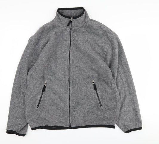 GAP Men's Grey Full Zip Jacket M Casual