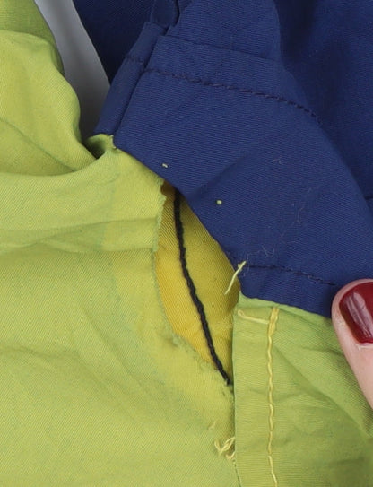 Additional front view of Zara boys’ multicoloured nylon parka jacket 9 years