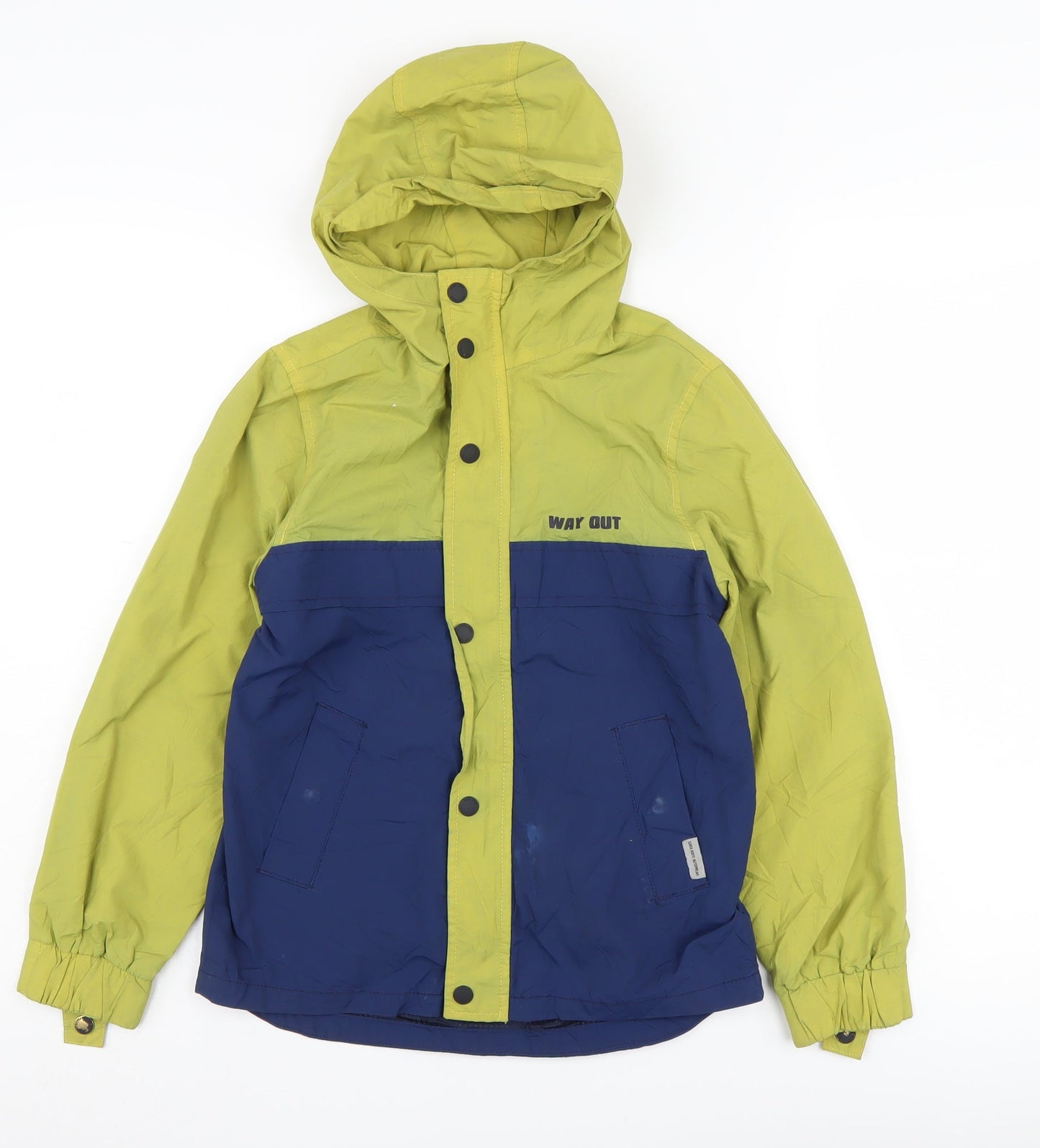 Zara Boys Multicoloured Nylon Parka Jacket 9 Years