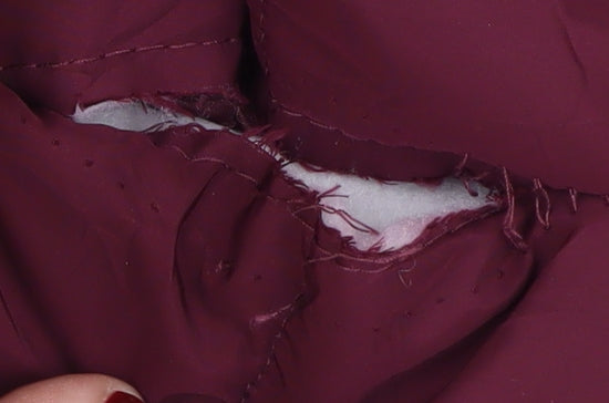 Marks and Spencer Women's Red Puffer Coat Size 8