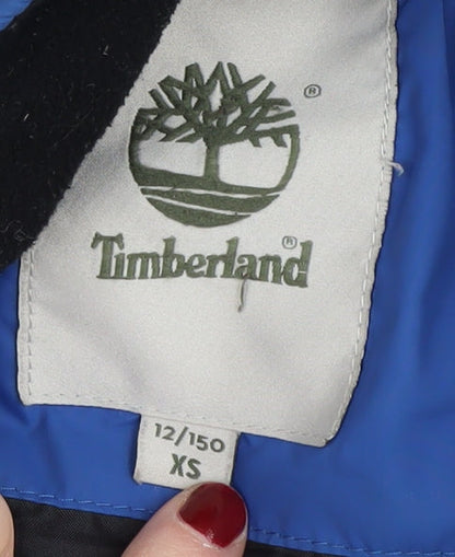 Timberland Womens Blue XS Puffer Jacket