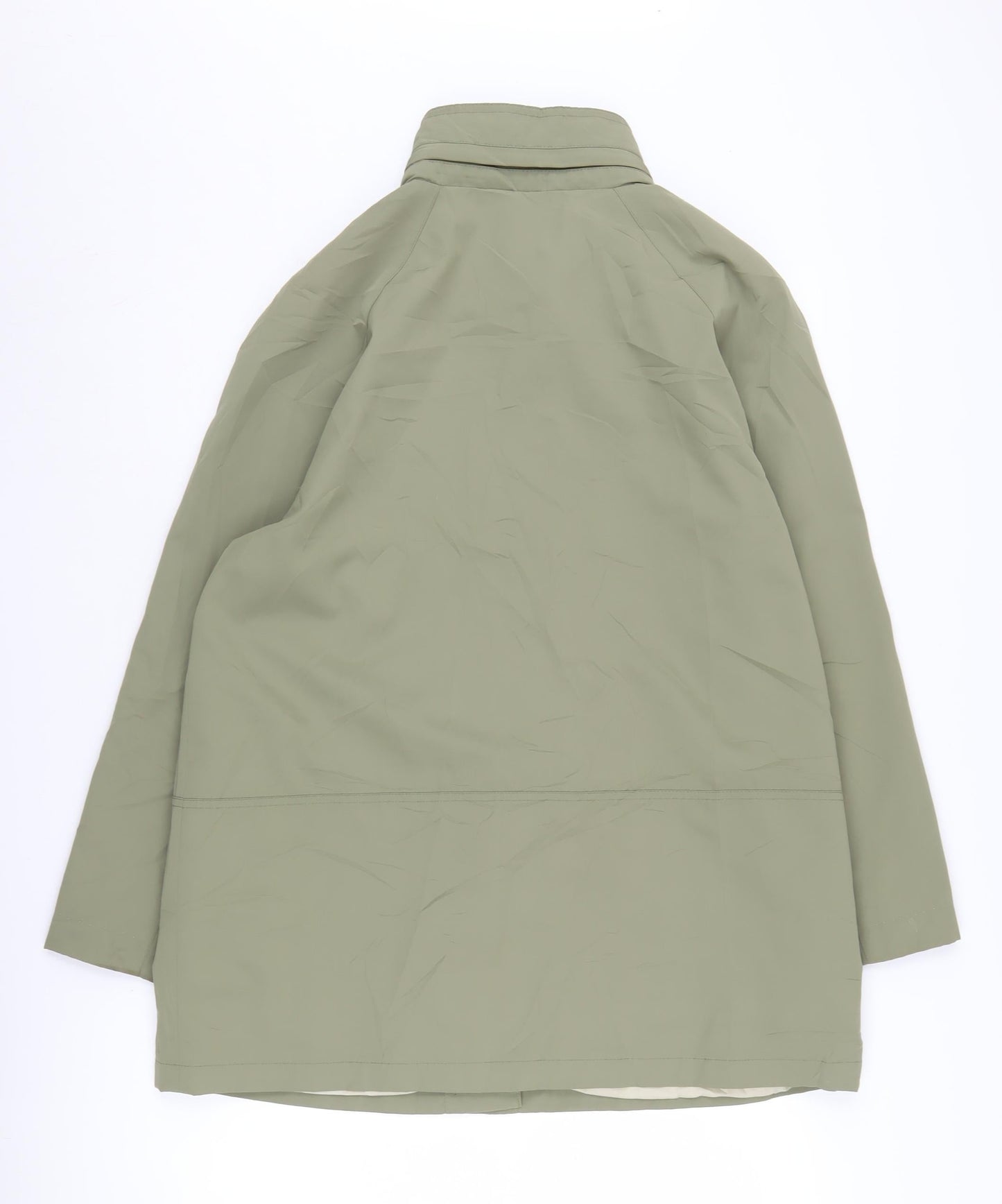 SCL Sport Women's Green Mid-Length Rain Coat Size 16