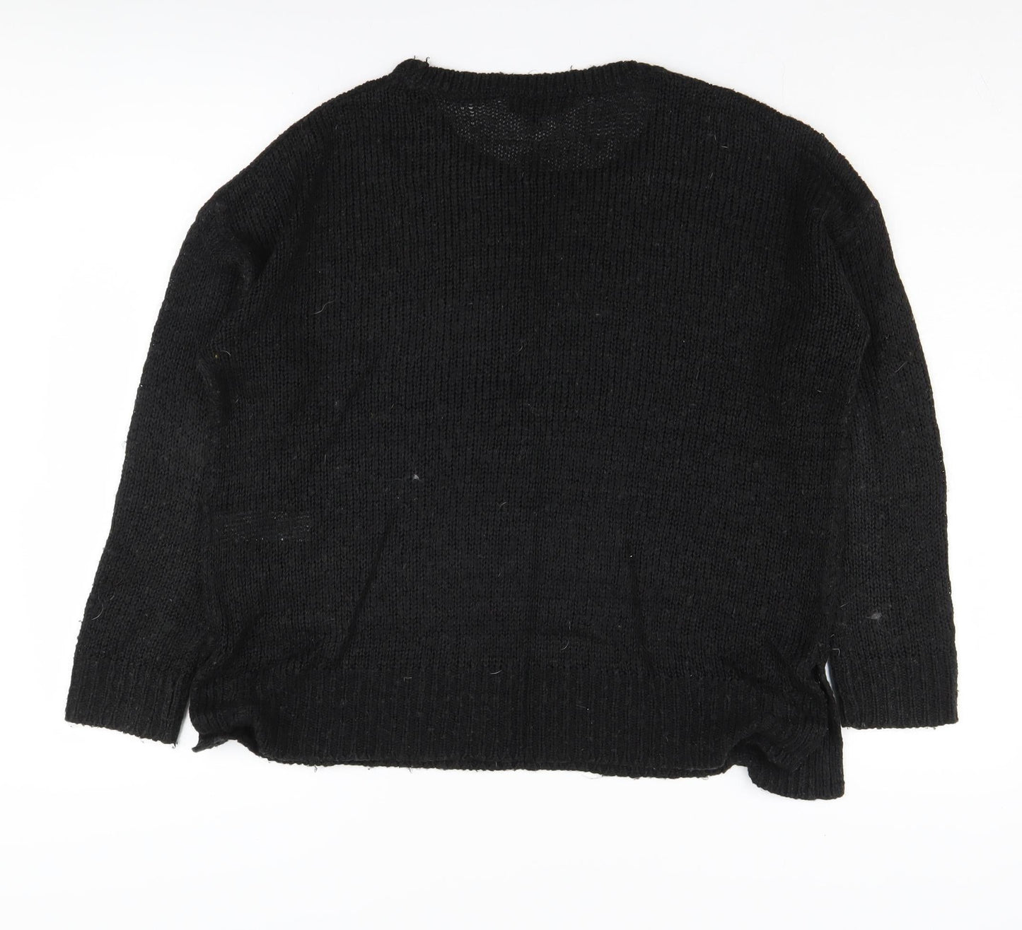 New Look Women's Black Pullover Jumper, Medium