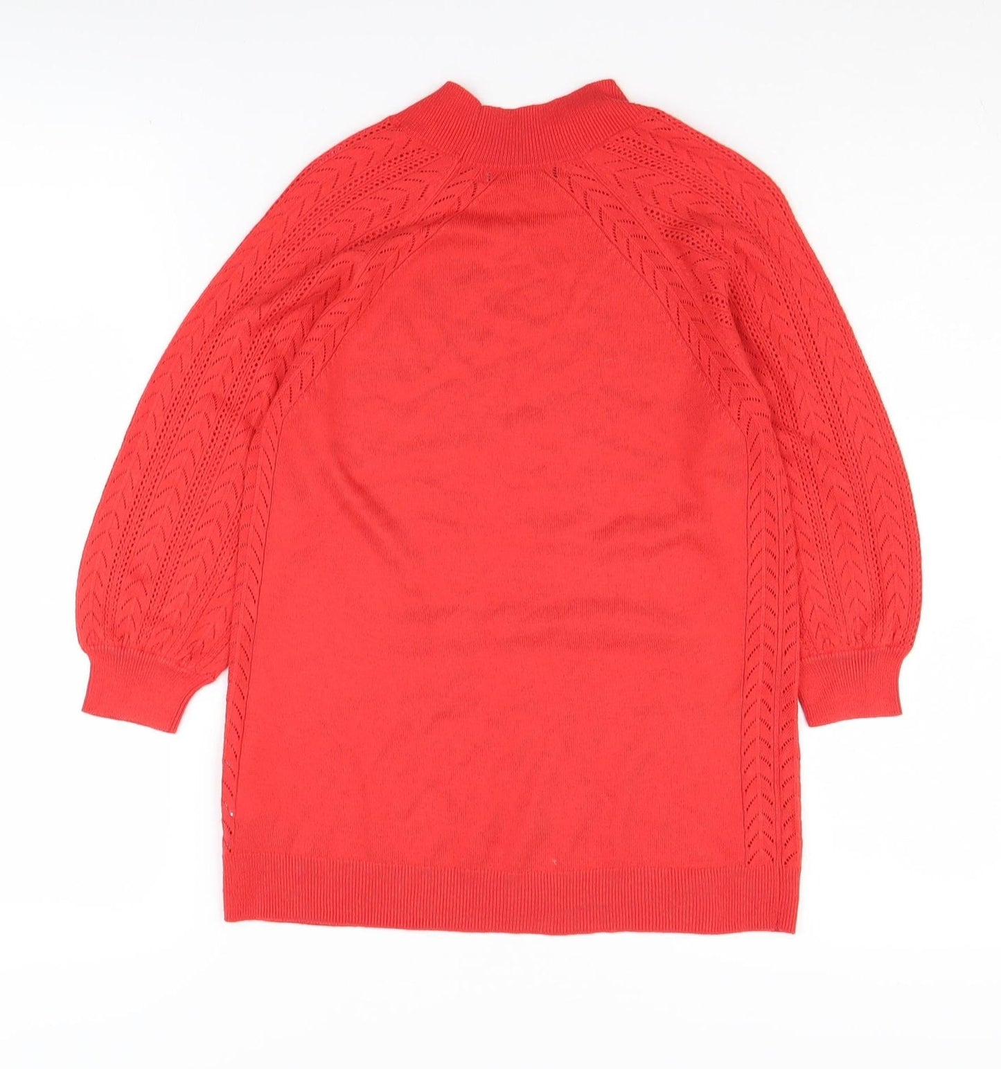 Next Women's Red High Neck Jumper Size 6