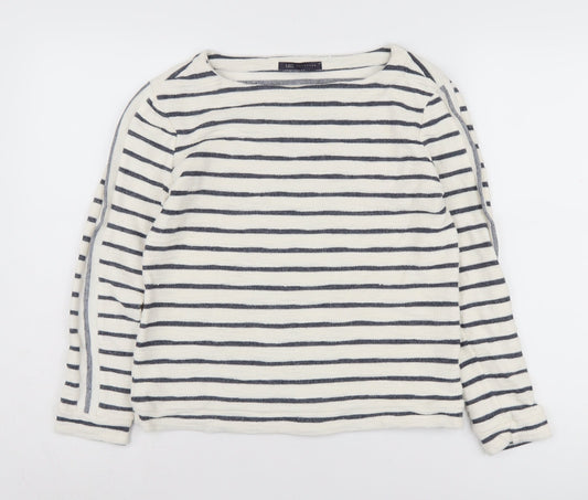 Marks and Spencer Women's Striped Pullover - Size 8