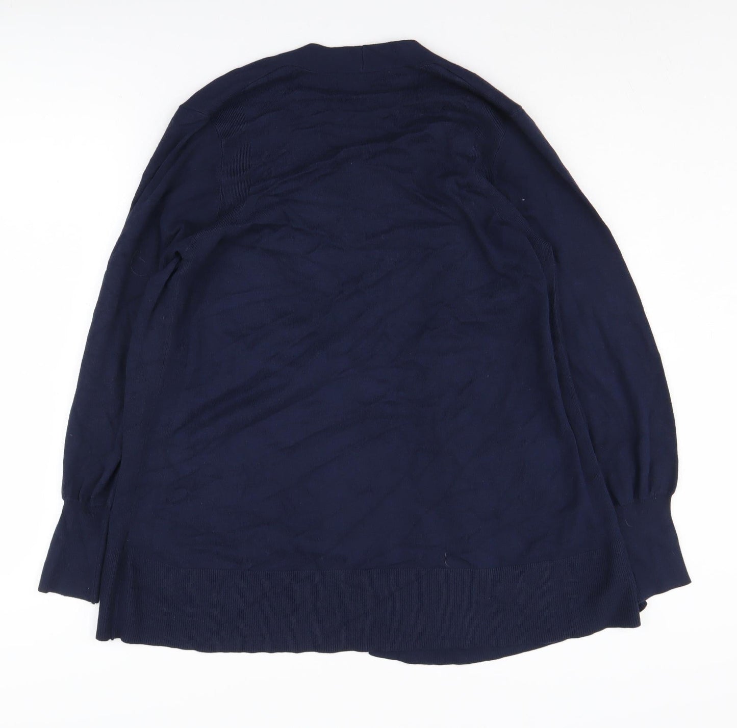 Marks and Spencer Women's Blue Cardigan, Size S, Viscose Blend