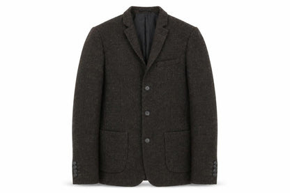 Front view of ASOS Men’s Brown Slim Fit Blazer, size 34R
