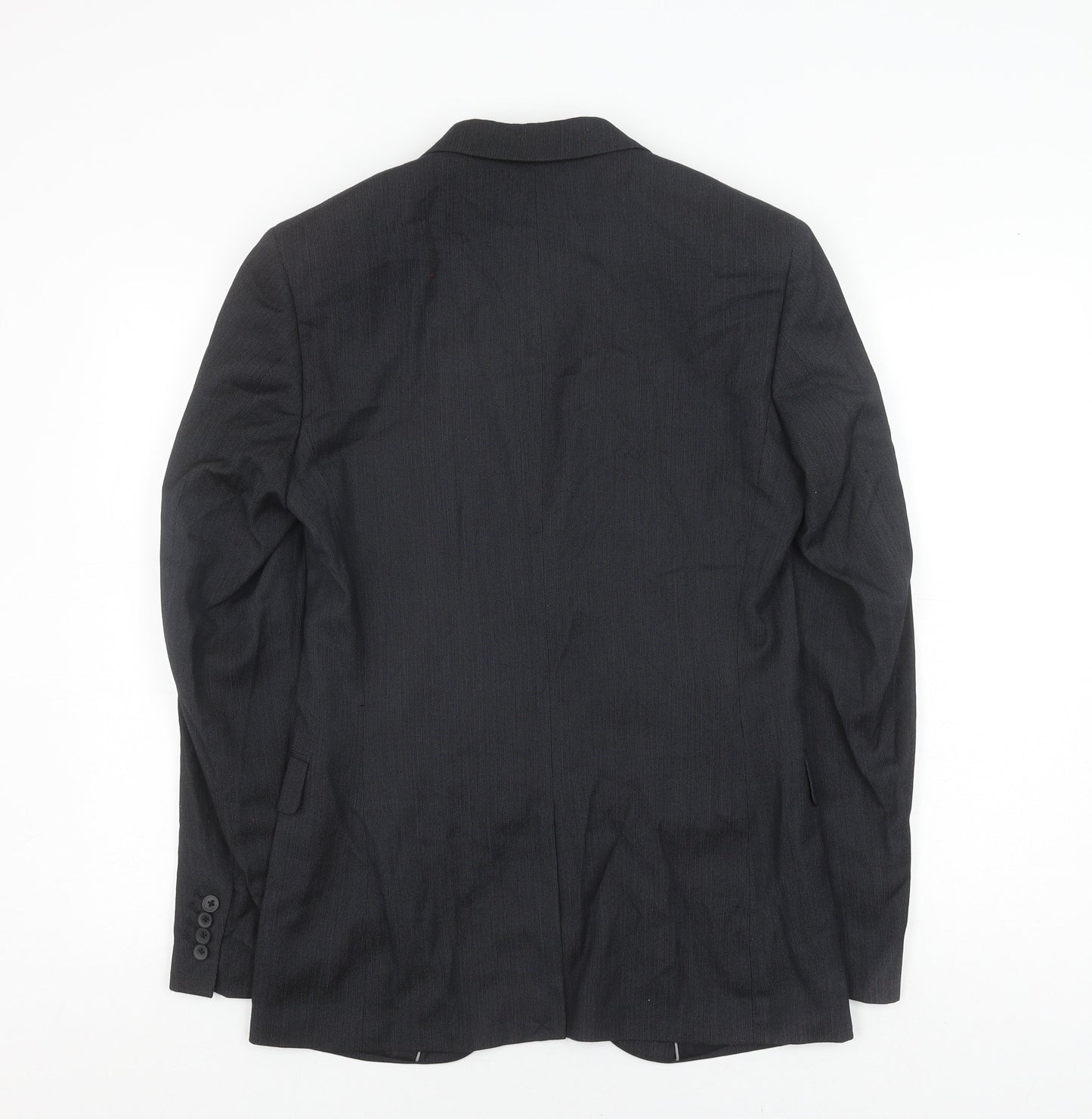 Cold Method Men's Black Blazer 36 Single-Breasted