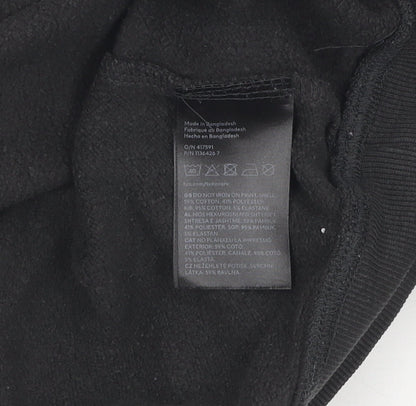 H&M Womens Black Pullover Sweatshirt M