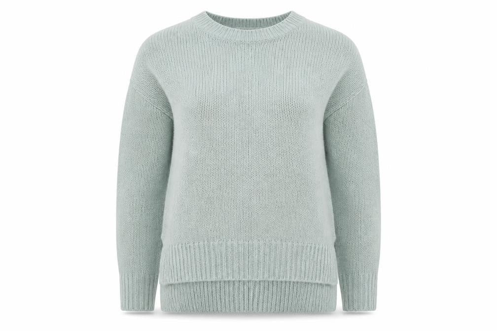 Brave Soul Women's Green Acrylic Pullover Jumper M