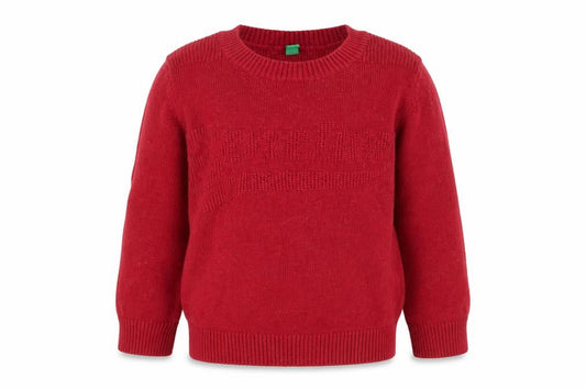 United Colors of Benetton Red Pullover Jumper, 12-18 Months, Unisex