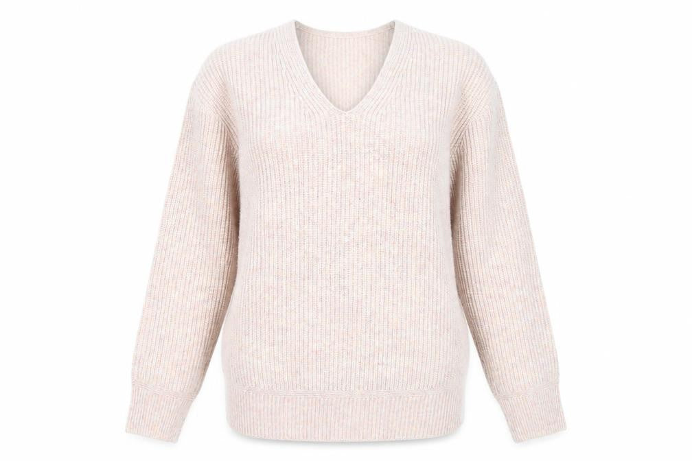 Marks & Spencer Women’s Multicoloured V-Neck Jumper