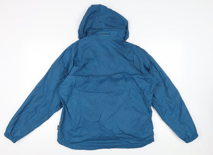Kilimanjaro Womens Blue Windbreaker Jacket L