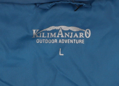 Kilimanjaro Womens Blue Windbreaker Jacket L