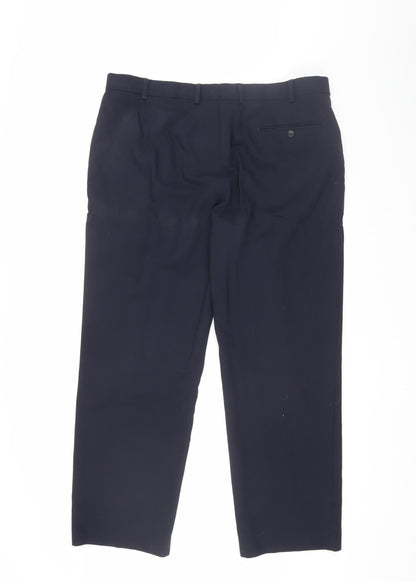 Marks & Spencer Men's Black Wool Dress Pants Size 38
