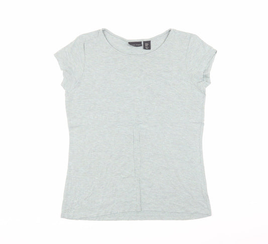 Adrienne Vittadini Women's Green M Basic T-Shirt