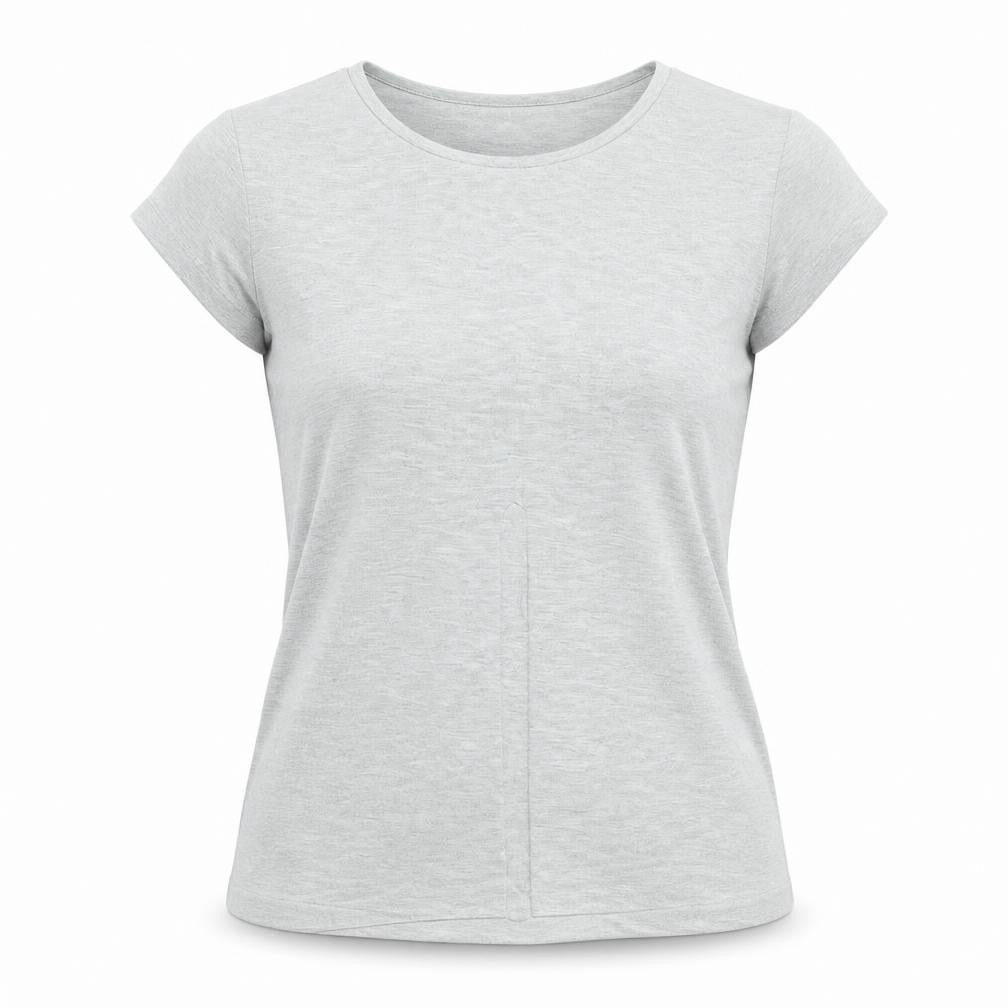 Adrienne Vittadini Women's Green M Basic T-Shirt
