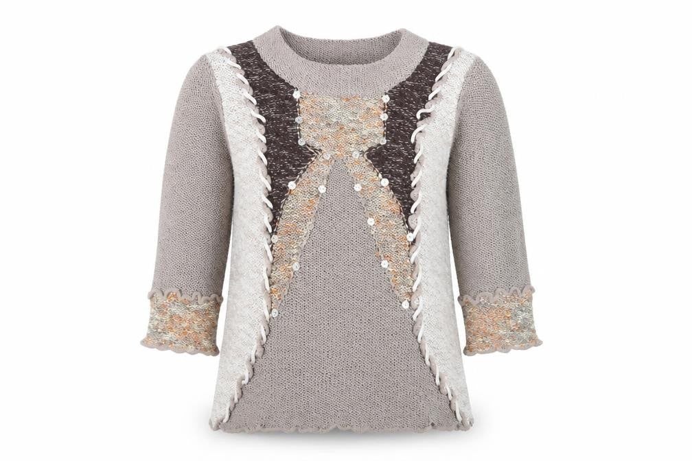 Stephen Women's Brown Pullover Jumper L/XL